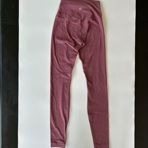 Lululemon Align High-Rise Pant Rose Pink Size 2 in Good Condition